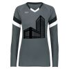 Girls TruHit Tri-Color Long Sleeve Jersey Thumbnail