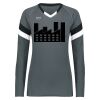 Girls TruHit Tri-Color Long Sleeve Jersey Thumbnail