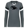 Girls TruHit Tri-Color Long Sleeve Jersey Thumbnail