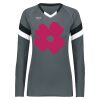 Girls TruHit Tri-Color Long Sleeve Jersey Thumbnail