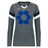 Girls TruHit Tri-Color Long Sleeve Jersey Thumbnail