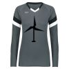Girls TruHit Tri-Color Long Sleeve Jersey Thumbnail