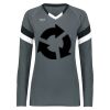 Girls TruHit Tri-Color Long Sleeve Jersey Thumbnail