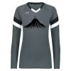 Girls TruHit Tri-Color Long Sleeve Jersey Thumbnail