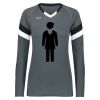 Girls TruHit Tri-Color Long Sleeve Jersey Thumbnail