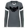 Girls TruHit Tri-Color Long Sleeve Jersey Thumbnail