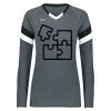 Girls TruHit Tri-Color Long Sleeve Jersey Thumbnail