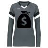 Girls TruHit Tri-Color Long Sleeve Jersey Thumbnail