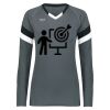 Girls TruHit Tri-Color Long Sleeve Jersey Thumbnail