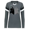 Girls TruHit Tri-Color Long Sleeve Jersey Thumbnail