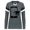 Girls TruHit Tri-Color Long Sleeve Jersey Thumbnail