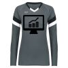 Girls TruHit Tri-Color Long Sleeve Jersey Thumbnail