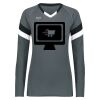Girls TruHit Tri-Color Long Sleeve Jersey Thumbnail