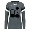 Girls TruHit Tri-Color Long Sleeve Jersey Thumbnail