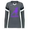 Girls TruHit Tri-Color Long Sleeve Jersey Thumbnail