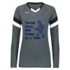 Girls TruHit Tri-Color Long Sleeve Jersey Thumbnail