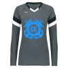 Girls TruHit Tri-Color Long Sleeve Jersey Thumbnail