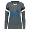 Girls TruHit Tri-Color Long Sleeve Jersey Thumbnail