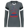 Girls TruHit Tri-Color Long Sleeve Jersey Thumbnail